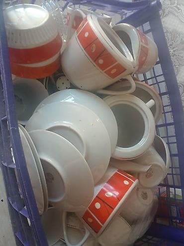 Çay dəsti, rəng - Ağ, Farfor lalafo.az -da Çay dəsti, rəng - Ağ, Farfor