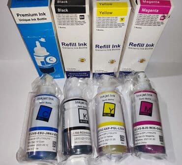 EPSON Inkjet printerlər üçün doldurma mürəkkəbi (C, K, Y, M) Dəst lalafo.az -da EPSON Inkjet printerlər üçün doldurma mürəkkəbi (C, K, Y, M) Dəst