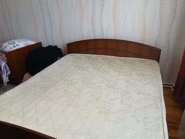 İkinəfərlik çarpayı, Matras ilə, Siyirməsiz lalafo.az -da İkinəfərlik çarpayı, Matras ilə, Siyirməsiz