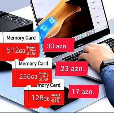 YADDAŞ KARTLARI: "MEMORY CARD" 128 gb. = 17 azn. 256 gb. = lalafo.az -da YADDAŞ KARTLARI: "MEMORY CARD" 128 gb. = 17 azn. 256 gb. =