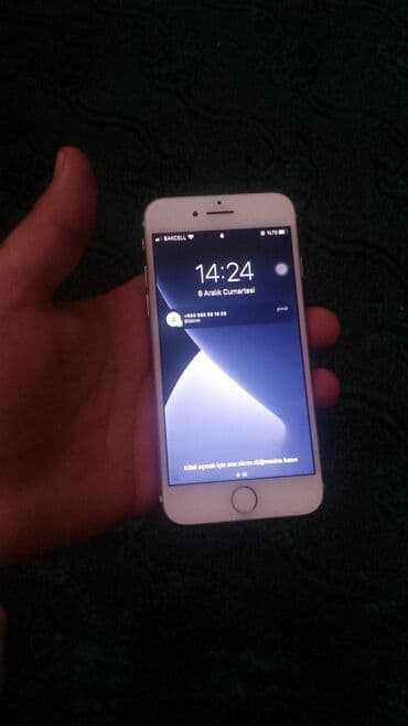 IPhone 7, 128 GB, Gümüşü, Barmaq izi lalafo.az -da IPhone 7, 128 GB, Gümüşü, Barmaq izi