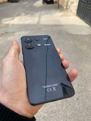 Redmi Note 13, 256 GB, rəng - Qara, Barmaq izi lalafo.az -da Redmi Note 13, 256 GB, rəng - Qara, Barmaq izi