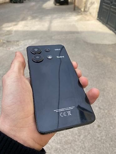 Redmi Note 13, 256 GB, rəng - Qara, Barmaq izi lalafo.az -da — 1 Redmi Note 13, 256 GB, rəng - Qara, Barmaq izi — 1