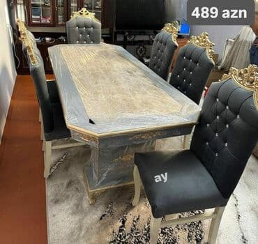 Qonaq otağı üçün, 6 stul lalafo.az -da Qonaq otağı üçün, 6 stul