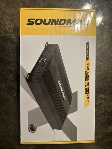 SOUNDMAX SX-3200.4 avtomobil gücləndiricisi - 4 kanallı Class AB lalafo.az -da SOUNDMAX SX-3200.4 avtomobil gücləndiricisi - 4 kanallı Class AB