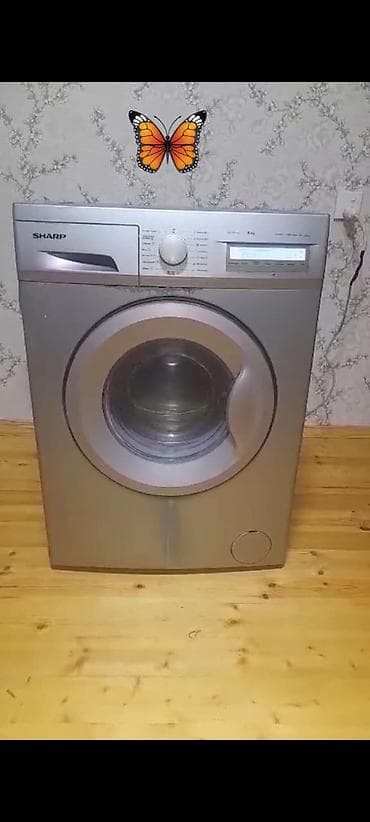 Sharp paltaryuyan maşın – 6 kq - Ön yükləməli, metalik gövdə - lalafo.az -da Sharp paltaryuyan maşın – 6 kq - Ön yükləməli, metalik gövdə -