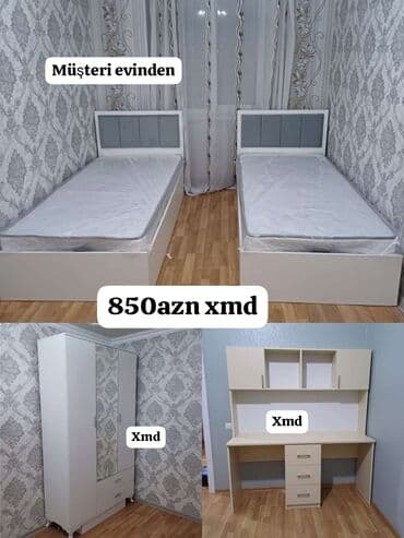 Oğlan və qız üçün, 2 təknəfərlik çarpayı, Dolab lalafo.az -da Oğlan və qız üçün, 2 təknəfərlik çarpayı, Dolab