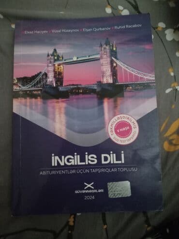 Ingilis dili güvən 2024, satilir 8 manata,kitabin içi seliqelidir lalafo.az -da Ingilis dili güvən 2024, satilir 8 manata,kitabin içi seliqelidir