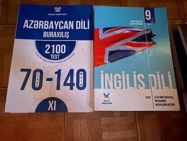 Azərbaycan (7 azn ) və ingilis dili ( 5 azn ) test toplusu.Başqa lalafo.az -da Azərbaycan (7 azn ) və ingilis dili ( 5 azn ) test toplusu.Başqa