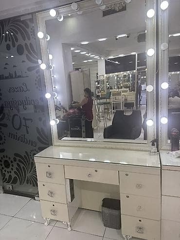 Gözəllik salonu avadanlıqları dəsti dırnaq masası 5 ədəd saç masası lalafo.az -da Gözəllik salonu avadanlıqları dəsti dırnaq masası 5 ədəd saç masası