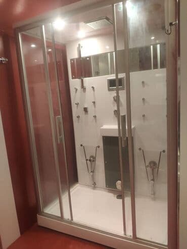 Декоративные панели для стен: Б/у Кабинка с закрытым верхом, Прямоугольная at lalafo.az — 2 Декоративные панели для стен: Б/у Кабинка с закрытым верхом, Прямоугольная — 2