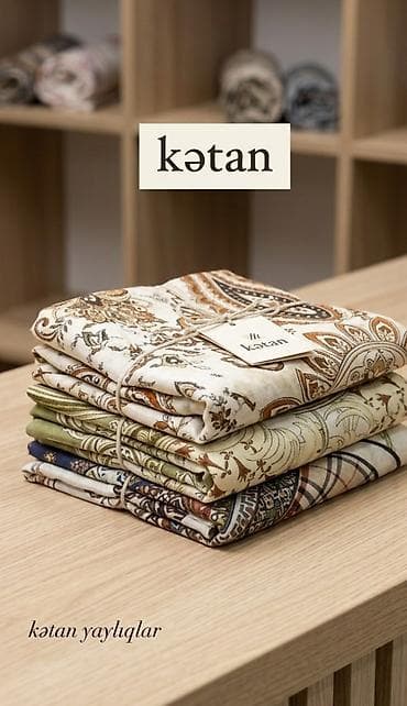 140/140 kətan materiallı yaylıqlar cəmi 17 AZN. Sayları məhduddur lalafo.az -da 140/140 kətan materiallı yaylıqlar cəmi 17 AZN. Sayları məhduddur