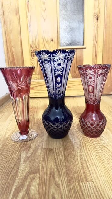 Vaza dəsti, Bogem şüşəsi lalafo.az -da Vaza dəsti, Bogem şüşəsi