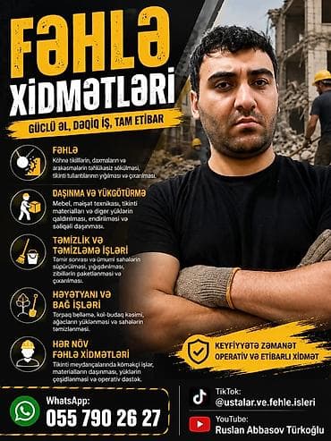 Fəhlə köhnə tikililərin, daxmaların və arakəsmələrin təhlükəsiz lalafo.az -da Fəhlə köhnə tikililərin, daxmaların və arakəsmələrin təhlükəsiz