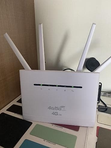 4G CPE Router – LTE Cat4 (300 Mbps) - Mobil internet üçün SIM-kartla at lalafo.az 4G CPE Router – LTE Cat4 (300 Mbps) - Mobil internet üçün SIM-kartla