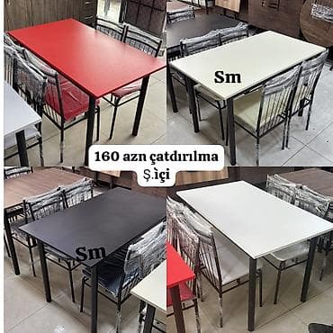 Heyet ve balkon üçun masa desti 4 stul masa 160 azn Şeher içi lalafo.az -da Heyet ve balkon üçun masa desti 4 stul masa 160 azn Şeher içi