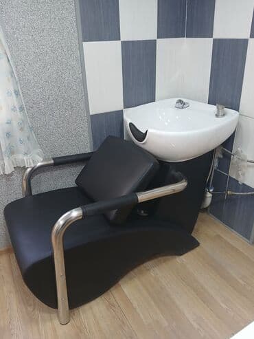 Полки, этажерки: Salon üçün saç yuma dəsti - Yuma çanağı: divara bərkidilən, ağ at lalafo.az — 1 Полки, этажерки: Salon üçün saç yuma dəsti - Yuma çanağı: divara bərkidilən, ağ — 1