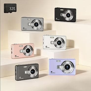 Kompakt rəqəmsal kamera (4K) digicam, yaninda yaddas karti verilir lalafo.az -da Kompakt rəqəmsal kamera (4K) digicam, yaninda yaddas karti verilir