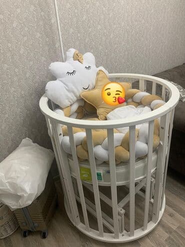 Qız üçün, İşlənmiş, Yumru, Beşik, Dəst ilə, Matras ilə, Yellənmə mexanizm ilə lalafo.az -da Qız üçün, İşlənmiş, Yumru, Beşik, Dəst ilə, Matras ilə, Yellənmə mexanizm ilə