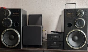 Səs sistemi paketi Komponentlər: - Kenwood 3-yollu akustik cütlük lalafo.az -da Səs sistemi paketi Komponentlər: - Kenwood 3-yollu akustik cütlük