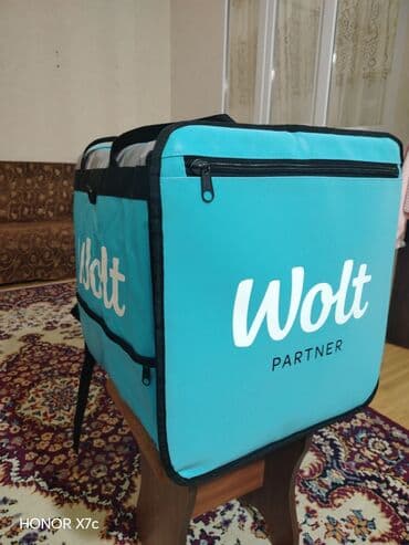 Wolt Partner çatdırılma çantası – izotermal, böyük həcmli kurye lalafo.az -da Wolt Partner çatdırılma çantası – izotermal, böyük həcmli kurye