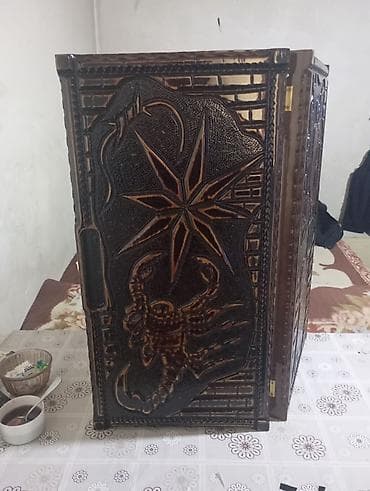 Taxta nərd dəsti – əl oyma naxışlı - Material: möhkəm ağac, parlaq lalafo.az -da Taxta nərd dəsti – əl oyma naxışlı - Material: möhkəm ağac, parlaq