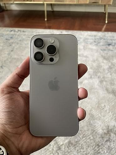 IPhone 15 Pro, 256 GB, Gümüşü, Face ID lalafo.az -da IPhone 15 Pro, 256 GB, Gümüşü, Face ID