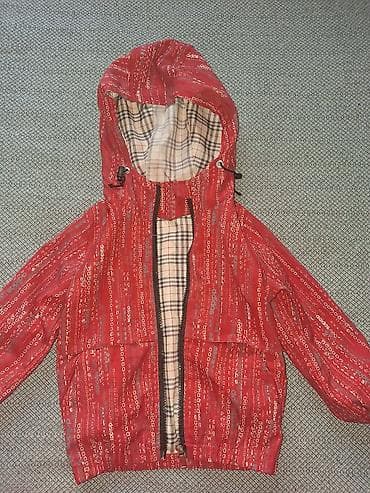Uşaq üçün qırmızı küləkkeçirməz jaket - Rəng: qırmızı, gümüşü lalafo.az -da Uşaq üçün qırmızı küləkkeçirməz jaket - Rəng: qırmızı, gümüşü