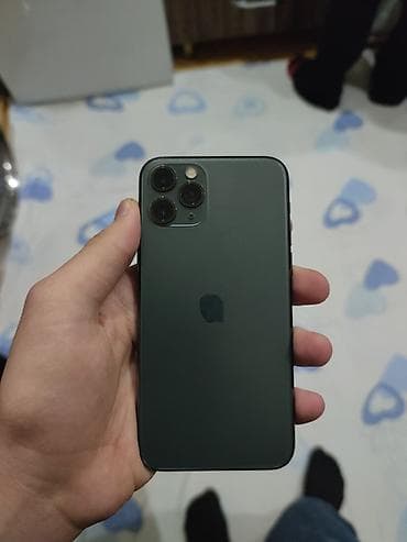 IPhone 11 Pro, 64 GB, Matte Midnight Green, Face ID lalafo.az -da IPhone 11 Pro, 64 GB, Matte Midnight Green, Face ID
