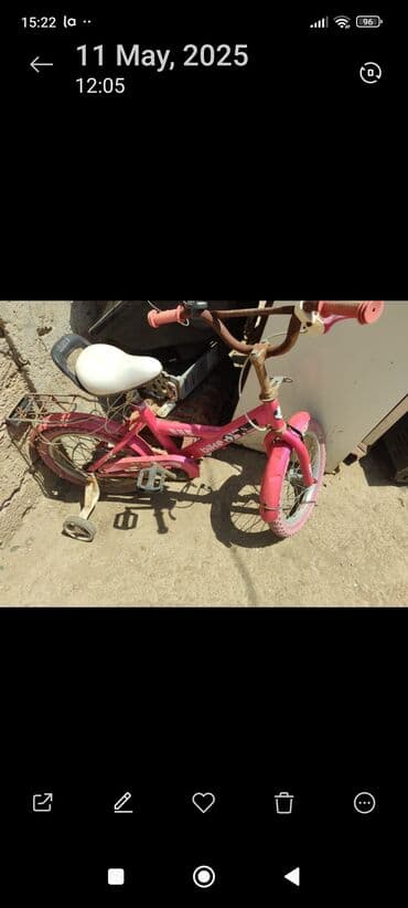 İşlənmiş Dörd təkərli Uşaq velosipedi 16", sürətlərin sayı: 1, Ünvandan götürmə lalafo.az -da İşlənmiş Dörd təkərli Uşaq velosipedi 16", sürətlərin sayı: 1, Ünvandan götürmə