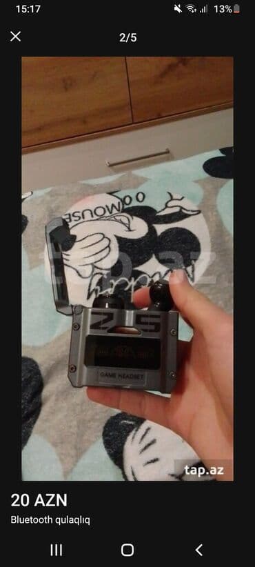 Yeni Simsiz (Bluetooth) Qulaqcıqlar, rəng - Qara lalafo.az -da Yeni Simsiz (Bluetooth) Qulaqcıqlar, rəng - Qara