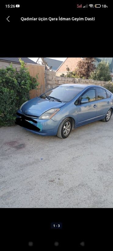 Toyota Prius (2-ci nəsil) – hibrid hetçbek - Yanacaq sistemi: benzin lalafo.az -da Toyota Prius (2-ci nəsil) – hibrid hetçbek - Yanacaq sistemi: benzin