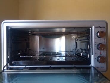 Сепараторы: Духовка Eurolux, Электрическая, цвет - Серебристый, Отдельностоящая at lalafo.az — 2 Сепараторы: Духовка Eurolux, Электрическая, цвет - Серебристый, Отдельностоящая — 2