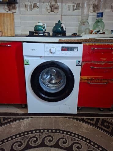 Paltaryuyan maşın Midea, 6 kq, Avtomat, Qurutmasız lalafo.az -da Paltaryuyan maşın Midea, 6 kq, Avtomat, Qurutmasız