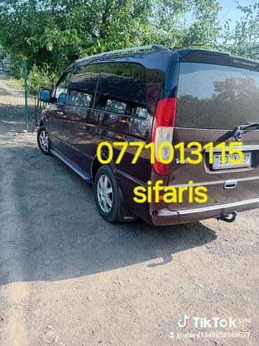 Tünd qəhvəyi rəngli, Mercedes-Benz Vito modeli, sərnişin daşınması lalafo.az -da Tünd qəhvəyi rəngli, Mercedes-Benz Vito modeli, sərnişin daşınması