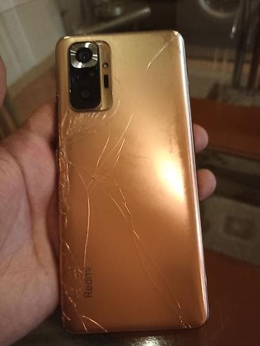 Redmi Note 10 Pro, 128 GB, rəng - Qızılı, Qırıq lalafo.az -da Redmi Note 10 Pro, 128 GB, rəng - Qızılı, Qırıq