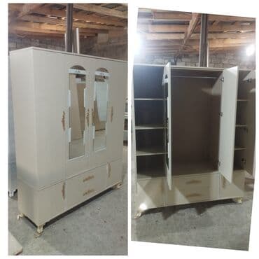Yeni, Açılan, 4 qapılı Düz dolab, Qarderob, paltar dolabı, Türkiyə lalafo.az -da Yeni, Açılan, 4 qapılı Düz dolab, Qarderob, paltar dolabı, Türkiyə