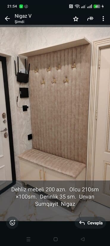 Dəhliz dolabı lalafo.az -da Dəhliz dolabı