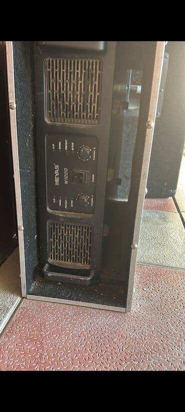 Meyas M1200 – 2 kanallı professional səs gücləndirici (power lalafo.az -da Meyas M1200 – 2 kanallı professional səs gücləndirici (power