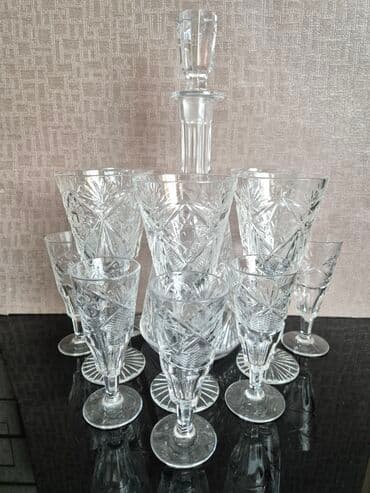 Rümkalar, Xrustal, 12 ədədli dəst, Çexiya lalafo.az -da Rümkalar, Xrustal, 12 ədədli dəst, Çexiya