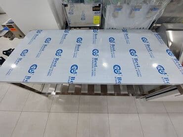 Paslanmayan poladdan hazırlanmış bu iş masası, müxtəlif mətbəx və lalafo.az -da Paslanmayan poladdan hazırlanmış bu iş masası, müxtəlif mətbəx və