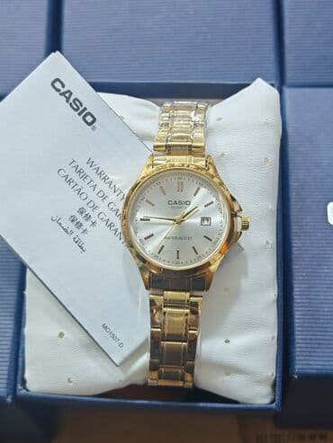 Qol saatı, Casio, rəng - Qızılı lalafo.az -da Qol saatı, Casio, rəng - Qızılı