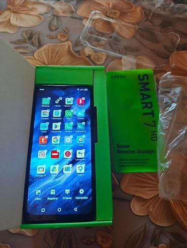 Infinix Smart 7 HD, 64 GB, rəng - Qara, Sensor lalafo.az -da Infinix Smart 7 HD, 64 GB, rəng - Qara, Sensor