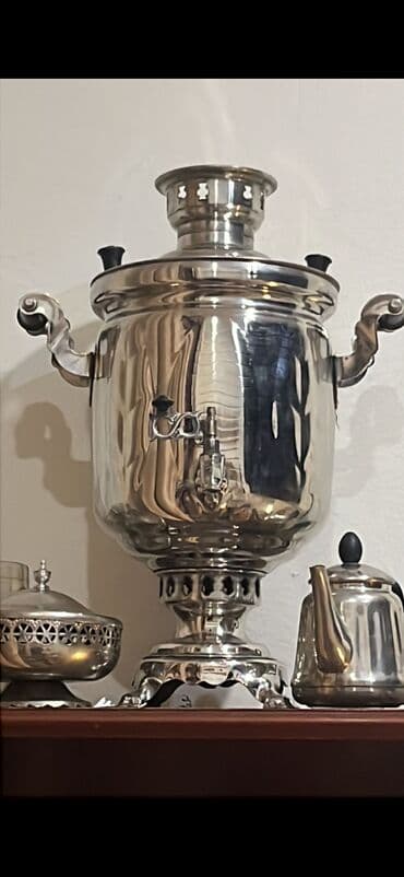İşlənmiş Od Samovar, 7 l, Ünvandan götürmə lalafo.az -da İşlənmiş Od Samovar, 7 l, Ünvandan götürmə