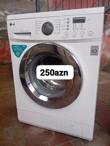 Paltaryuyan maşın LG, 6 kq, Avtomat, Qurutmasız, Kredit yoxdur lalafo.az -da Paltaryuyan maşın LG, 6 kq, Avtomat, Qurutmasız, Kredit yoxdur