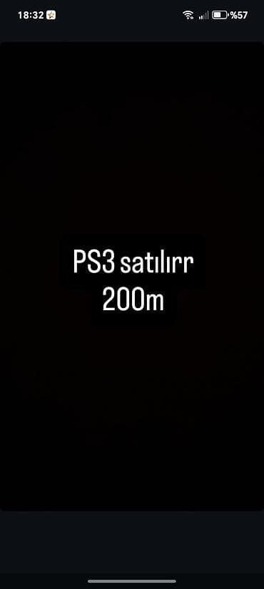 PS3 oyun konsolu satılır — 200 m. Ideal vəziyətdedir 2 pult 500 gb lalafo.az -da PS3 oyun konsolu satılır — 200 m. Ideal vəziyətdedir 2 pult 500 gb