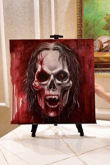 Rəsm
Yağlı boya ilə çəkilib.
Ölçü 50x50
Horror картина маслом lalafo.az -da Rəsm
Yağlı boya ilə çəkilib.
Ölçü 50x50
Horror картина маслом