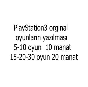 PlayStation3 orginal oyunlarin yazilmasi Therma pasta Tozdan lalafo.az -da PlayStation3 orginal oyunlarin yazilmasi Therma pasta Tozdan