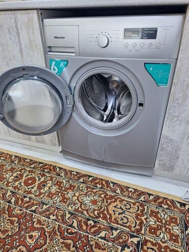 Paltaryuyan maşın Hisense, 6 kq, Qurutmasız lalafo.az -da Paltaryuyan maşın Hisense, 6 kq, Qurutmasız