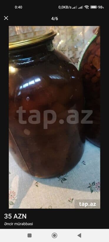 Варенье: Duqqət Bakı baglarının cix gpzəl əncil mürəbbəsi və dərbəndi üzümündən at lalafo.az — 3 Варенье: Duqqət Bakı baglarının cix gpzəl əncil mürəbbəsi və dərbəndi üzümündən — 3